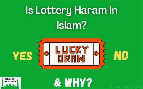 why lottery is haram